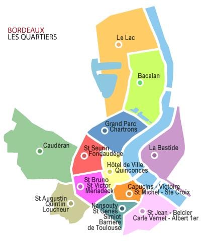 karte Bordo arrondissement