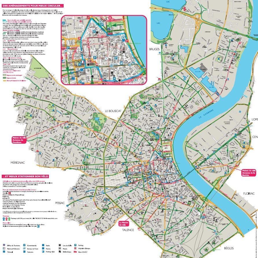 karte Bordo velosipēds