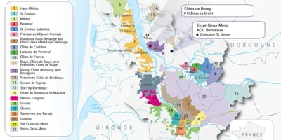 Karte Bordeaux pilīm